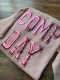 COMP DAY Adult Metallic Puff Sweatshirt