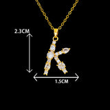 Preorder: Gemstone Initial Necklaces