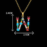 Preorder: Gemstone Initial Necklaces