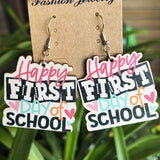 *RTS* First day of School Earrings