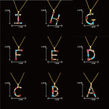 Preorder: Gemstone Initial Necklaces
