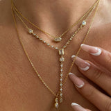 Preorder: Gold & Silver Copper Zircon Necklaces