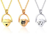 Preorder: Custom Engraved Heart Necklace