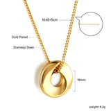 Preorder: Gold Stainless Steel Charm Necklace