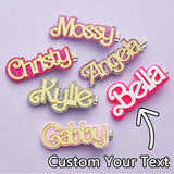 Preorder: Custom Acrylic Name Hair Clips