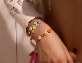 Preorder: Paperclip Floral Necklace and Bracelet