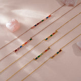 Preorder: Custom Birthstone Bar Necklace