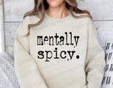 mentally spicy
