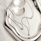 Preorder: Gold & Silver Copper Zircon Necklaces