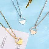 Preorder: Custom Engraved Heart Necklace
