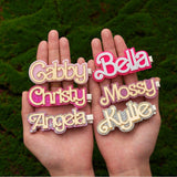 Preorder: Custom Acrylic Name Hair Clips