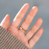 Sterling Cross Ring GOLD