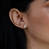 Preorder: Sterling Oval Zircon Studs
