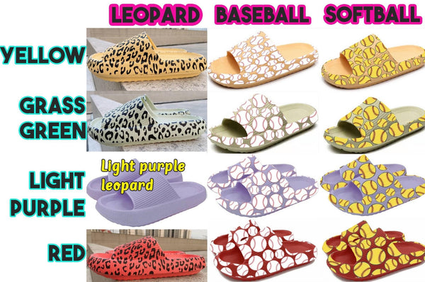 Leopard Baseball Softball Slides