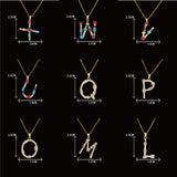 Preorder: Gemstone Initial Necklaces