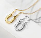 Preorder: Stainless Horseshoe Necklace