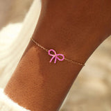 Pink Ribbon Bracelet
