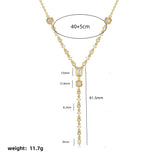 Preorder: Gold & Silver Copper Zircon Necklaces