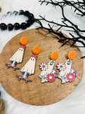 *RTS* Fall/ Halloween Wooden Earring