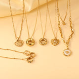Preorder: Gold Stainless Steel Charm Necklace