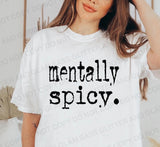 mentally spicy
