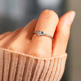 Preorder: Custom Birthstone & Zircon Radiance Ring