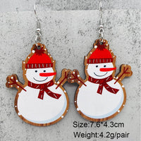 *RTS* Holiday Wood Teardrop Dangles