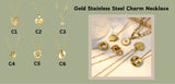 Preorder: Gold Stainless Steel Charm Necklace
