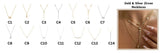 Preorder: Gold & Silver Copper Zircon Necklaces