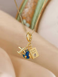 Wanderlust Travel Charm Necklace
