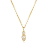 Preorder: Gold & Silver Copper Zircon Necklaces