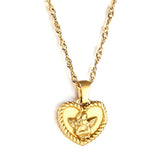 Preorder: Gold Stainless Steel Charm Necklace