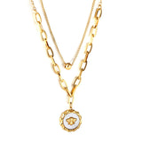 Preorder: Gold Stainless Steel Charm Necklace