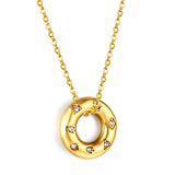 Preorder: Gold Stainless Steel Charm Necklace