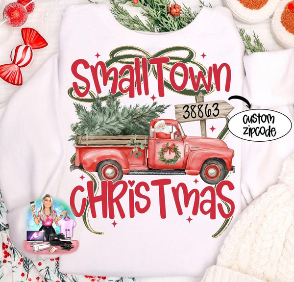 small town Christmas customized