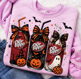 Halloween soda can