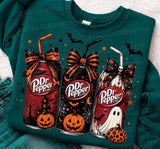 Halloween soda can