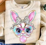 Easter bunny coquette bow