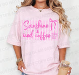 sunshine & iced coffee