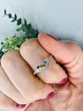 Preorder: Custom Birthstone & Zircon Radiance Ring