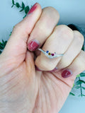 Preorder: Custom Birthstone & Zircon Radiance Ring