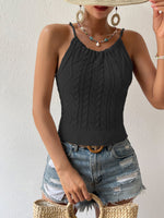PREORDER: The Angelina Knitted Tie Tank 7.8.24 osym