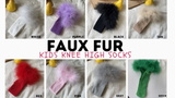 PREORDER: Faux Fur Knee Socks 12.23.24