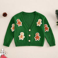 PREORDER: Gingerbread Cookie Button Cardi 11.11.24 osym