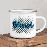 Blessed 2 Enamel Mug Mug
