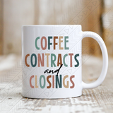 Coffee Contracts & Closings Mug