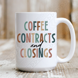 Coffee Contracts & Closings Mug