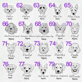 Custom Dog Breed (2 Dogs) Mug