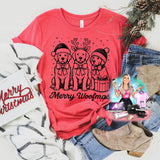 Merry Woofmas Puppy trio