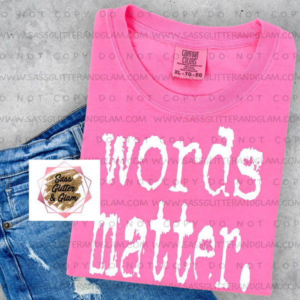 words matter